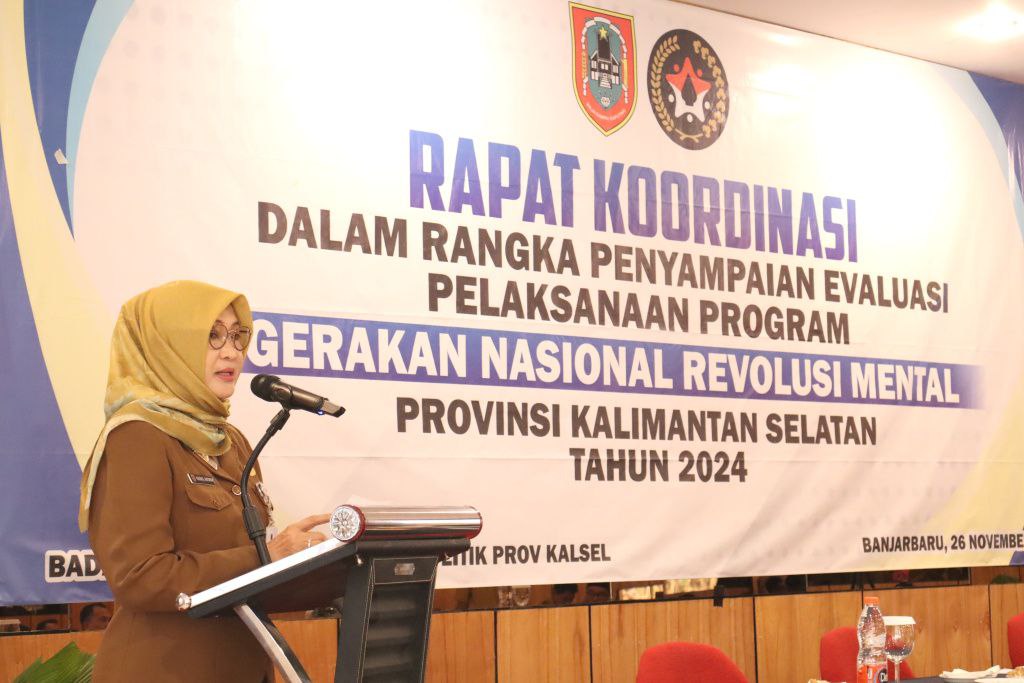 rapat koordinasi yang dilaksanakan pemerintah provinsi kalsel