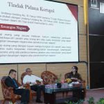 pejabat Kejari Batoal memberikan penjelasan terkait pencegahan korupsi dan tata kelola transparan