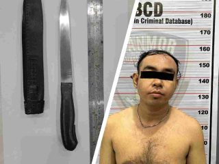 Sajam Tersembunyi, Pria Diamankan Polisi Saat Patroli