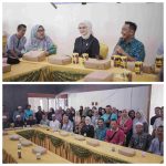 Wakil Ketua DPRD Provinsi Kalimantan Selatan, Desy Oktavia Sari, memberikan sambutan dalam kegiatan Sosialisasi Revitalisasi dan Aktualisasi Nilai-Nilai Ideologi Pancasila di Kabupaten Tapin