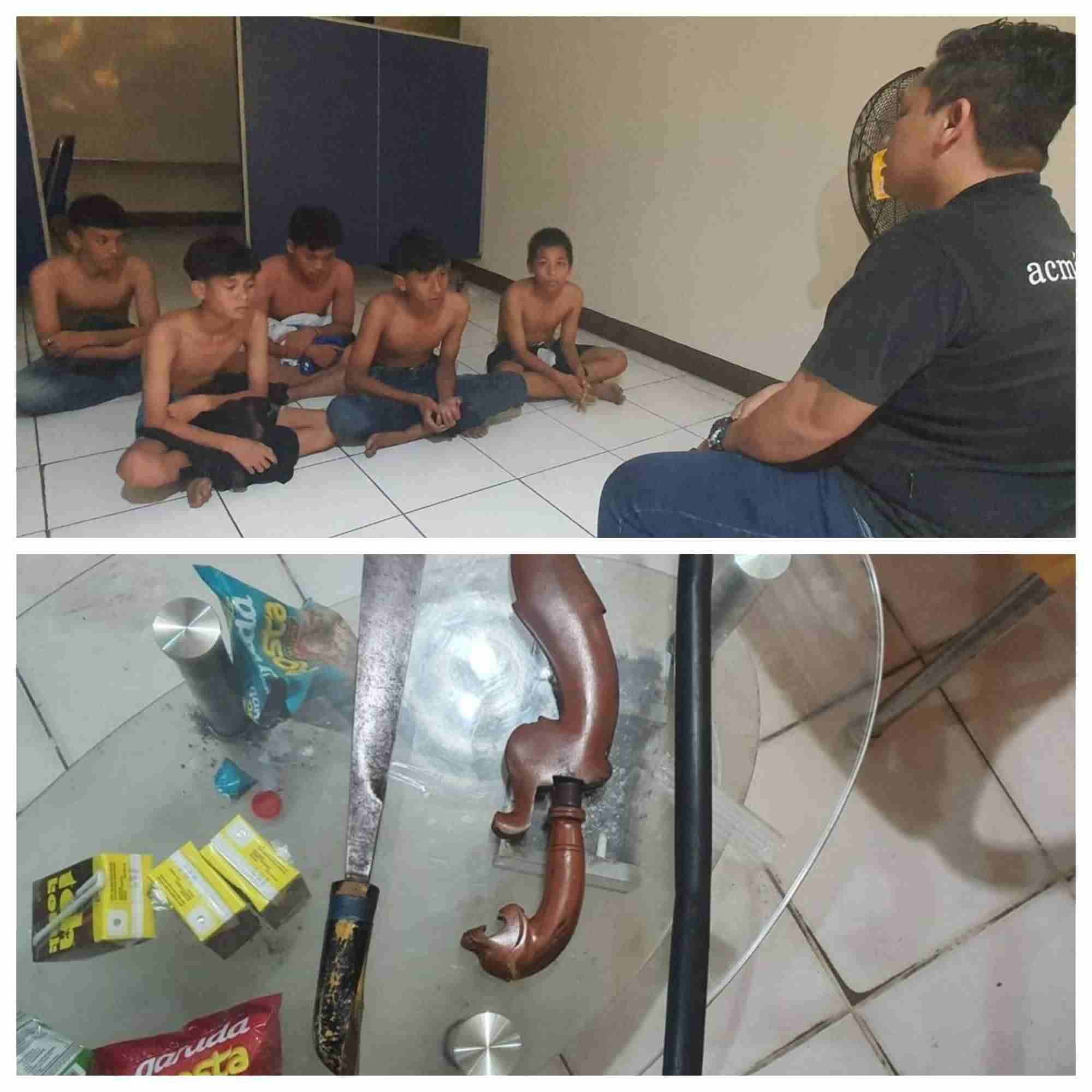 Polisi Banjarmasin berhasil menggagalkan tawuran antar kelompok pemuda di Alalak Utara, mengamankan senjata tajam dan pelaku yang terlibat dalam aksi tawuran