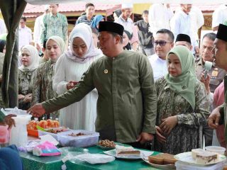 Pasar Panginan Ramadan Dibuka, Bupati Bahrul Ilmi Ajak Masyarakat Raih Keberkahan