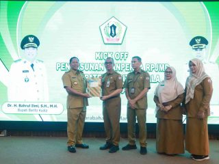 Bupati H Bahrul Ilmi menyampaikan 12 Program Prioritas yang akan dituangkan ke dalam dokumen RPJMD untuk pencapaian keberhasilan pembangunan Kabupaten Barito Kuala.