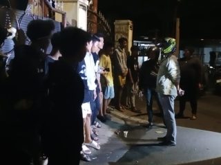 Patroli Dini Hari, Tim Buser Banjarmasin Selatan Bubarkan Kerumunan untuk pencegahan potensi Tawuran