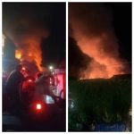 kebakaran hebat melanda di kawasan Jalan Agatis RT 01 RW 01, Banjarmasin Utara, pada Selasa dinihari (4/3/2025) sekitar pukul 02.24 WITA.