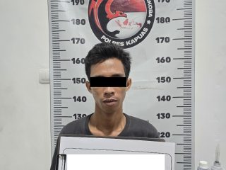 Gagal Edar! Petani di Kapuas Diciduk Polisi Saat Diduga Edarkan Sa