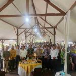 H. Herman Susilo, Wakil Bupati Barito Kuala, menghadiri kegiatan koordinasi pembentukan Koperasi Merah Putih sebagai upaya mendukung peningkatan ekonomi desa.