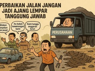 Perbaikan Jalan Jangan Jadi Ajang Lempar Tanggung Jawab