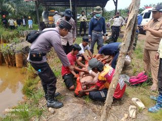 Operator Pompa Ditemukan Meninggal di Kolam Perkebunan Sawit