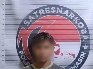 Polsek Banjarmasin Timur Ringkus Pengedar Sabu, Total Barang Bukti Capai 15,16 Gram