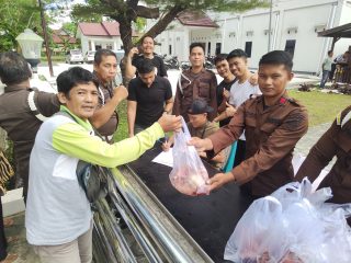 Kejati Kalteng Tebar Semangat Kurban