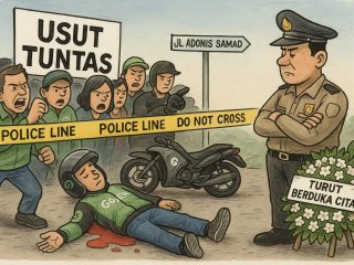 Driver Gojek Tewas Dihantam Pembalap Liar, Polisi Dinilai Tutup Mata