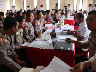 Polresta Palangka Raya Ikuti Audit Kinerja Itwasum Polri