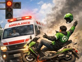Mitra Ojol Tewas Ditabrak Ambulans di Palangkaraya, Aliansi Ojol Minta Penegakan Hukum yang Adil