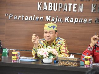 Pemkab Kapuas Verifikasi Tumpang Tindih Lokasi Program Cetak Sawah Rakyat