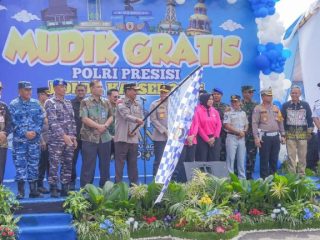 Ketua DPRD Kalsel Lepas Program Mudik Gratis 2026 Polda Kalsel