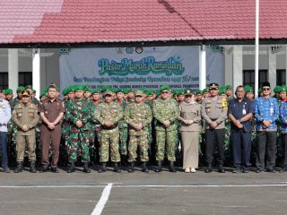 Bupati Batola Bahrul Ilmi Sambut Yonif TP 925