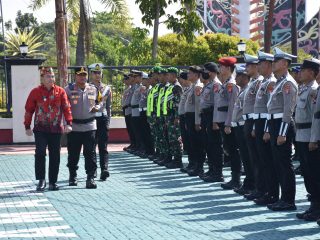 Wabup Kapuas Pimpin Apel Gelar Pasukan Operasi Ketupat Talabang 2026