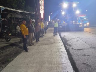 Sinergitas Pemkab Kapuas dan Balai Jalan Nasional Tingkatkan Infrastruktur Jalan