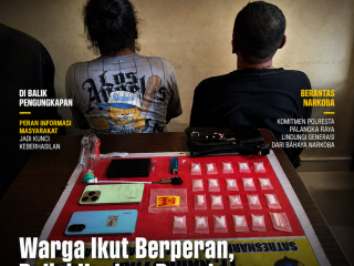 Warga Ikut Berperan, Polisi Ungkap Peredaran Sabu 17,27 Gram