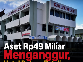 Aset Rp49 Miliar Menganggur, Hotel Batung Batulis Dibuka untuk Investor