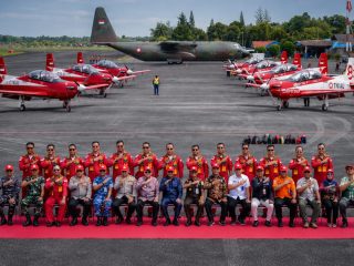 Ketua DPRD Kalsel Apresiasi Open Base Jupiter Aerobatic Team