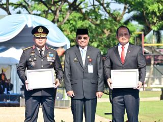 Ketua DPRD Kalsel Hadiri HUT Bhayangkara ke-80 di Mako Brimob Polda Kalsel